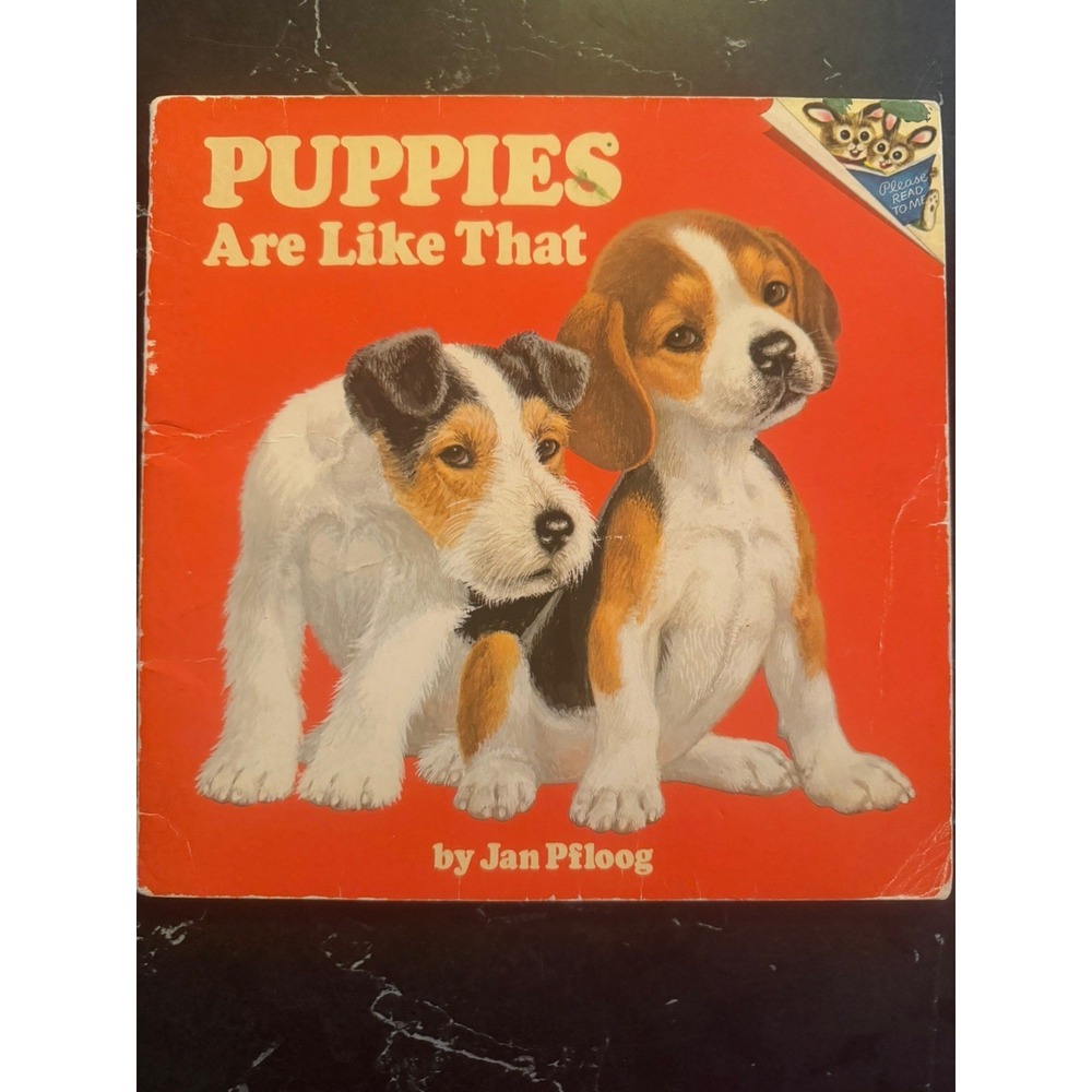 Puppies Are Like that! - Paperback By Jan Pfloog Vintage 1975 - Random House NY